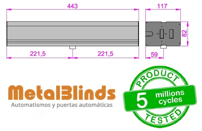 Automatiza tu portal con las soluciones Metal Blinds: alta tecnología,  eficiencia y diseño